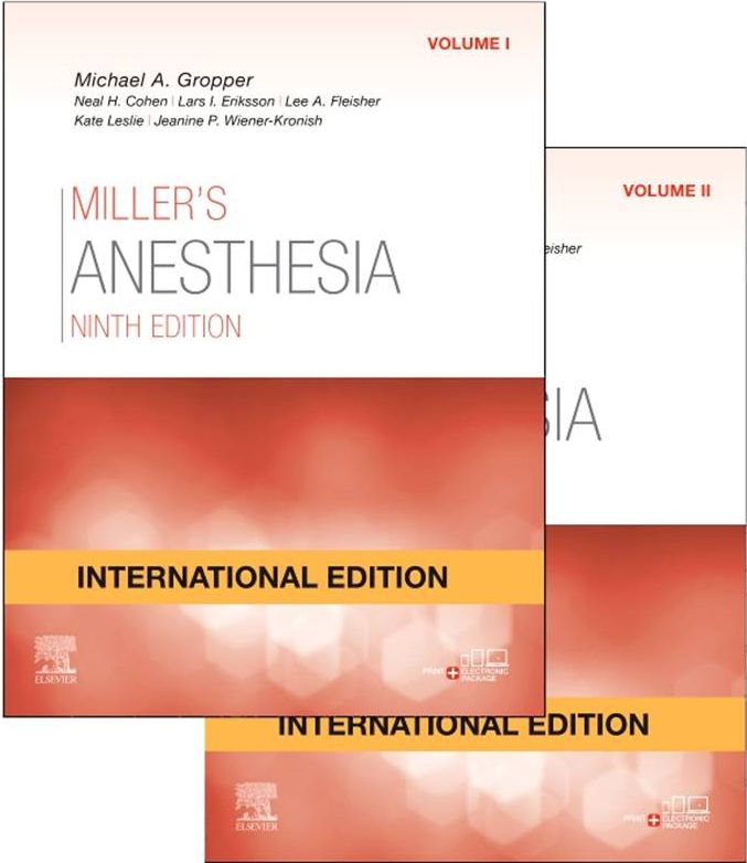 MILLER'S ANESTHESIA 2-VOLS