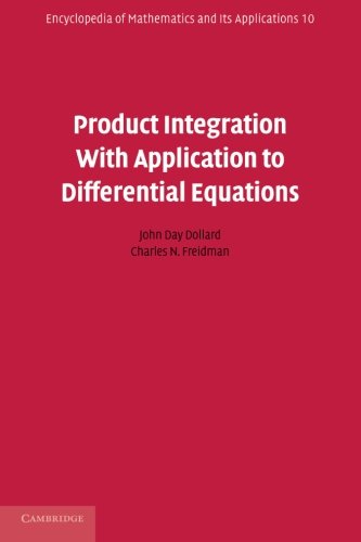 PRODUCT INTEGRATION WITH APPLICATION TO DIFFERENTI