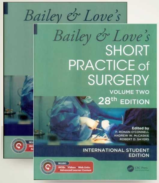 BAILEY & LOVE SHORT PRACTICE OF SURGERY (2 VOLUME SET)- ISBN: 9781032301518
