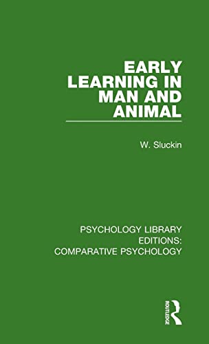 technical//early-learning-in-man-and-animal-9781138557352