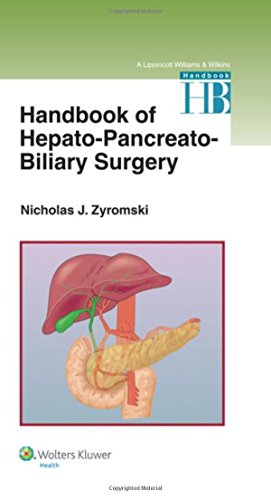 HANDBOOK OF HEPATO-PANCREATO-BILIARY SURGERY- ISBN: 9781451185010