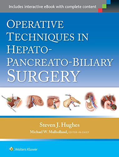 OPERATIVE TECHNIQUES IN HEPATO-PANCREATO-BILIARY SURGERY- ISBN: 9781451190199