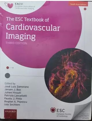 THE ESC TEXTBOOK OF CARDIOVASCULAR IMAGING- ISBN: 9780192859273