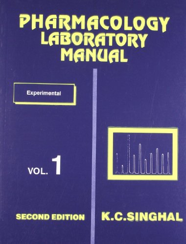 PHARMACOLOGY LABORATORY MANUAL VOL 1 (PB 2023)- ISBN: 9788123905549