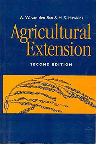 AGRICULTURAL EXTENSION (PB 2022)- ISBN: 9788123905761