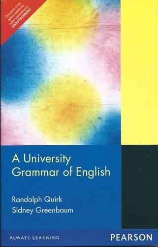 UNIVERSITY GRAMMAR OF ENGLISH