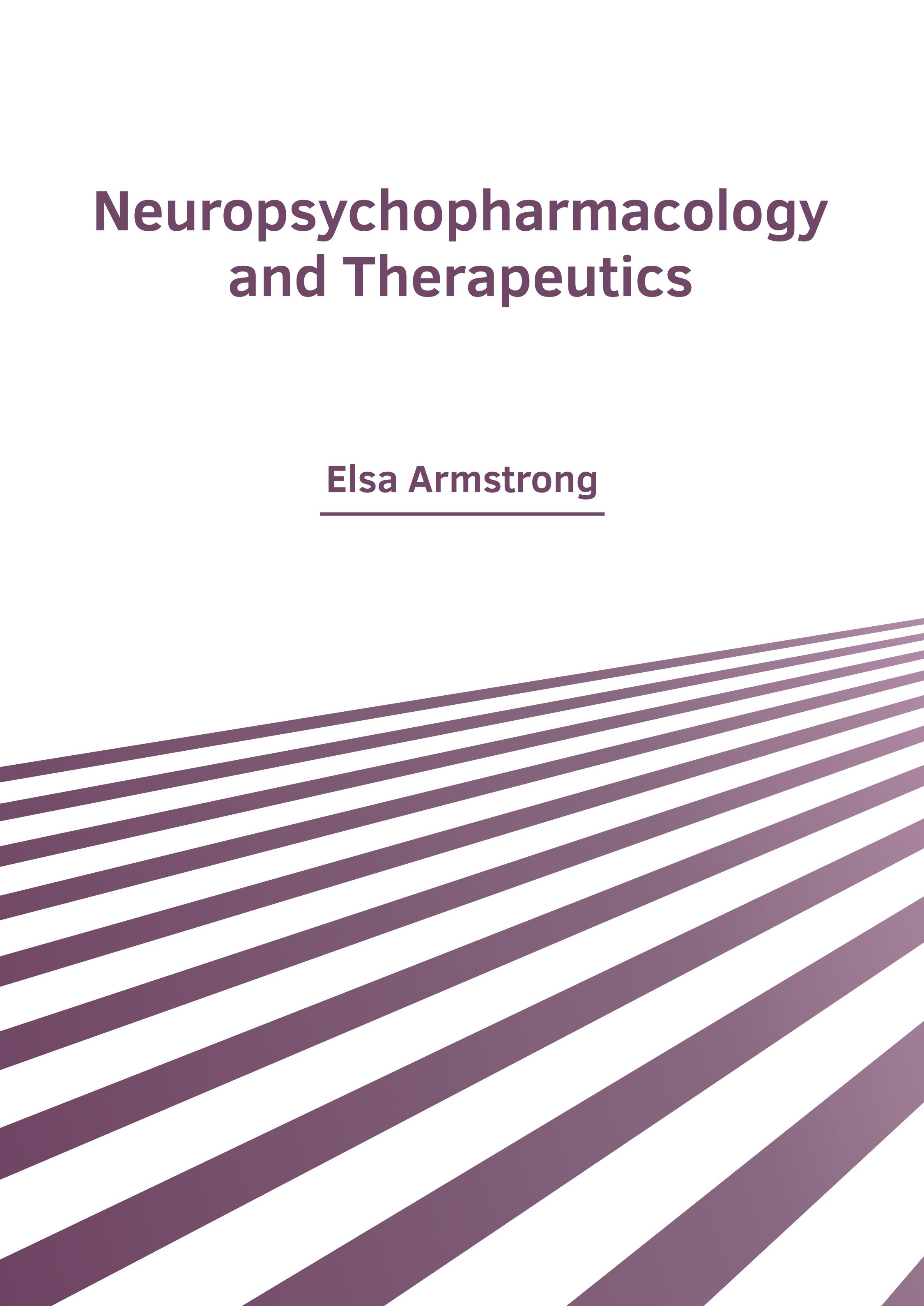 NEUROPSYCHOPHARMACOLOGY AND THERAPEUTICS