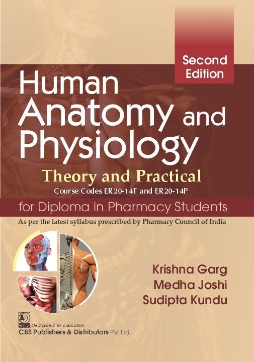HUMAN ANATOMY AND PHYSIOLOGY THEORY AND PRACTICAL (PB 2023)- ISBN: 9789354662171