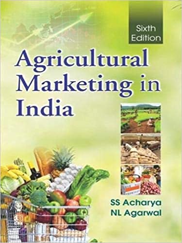 AGRICULTURAL MARKETING IN INDIA (PB 2022)- ISBN: 9789389688061