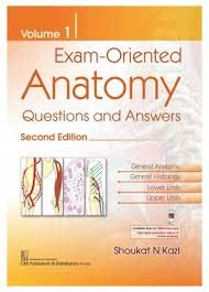 EXAM ORIENTED ANATOMY QUESTIONS AND ANSWERS VOL 1 (PB 2023)- ISBN: 9789390046140