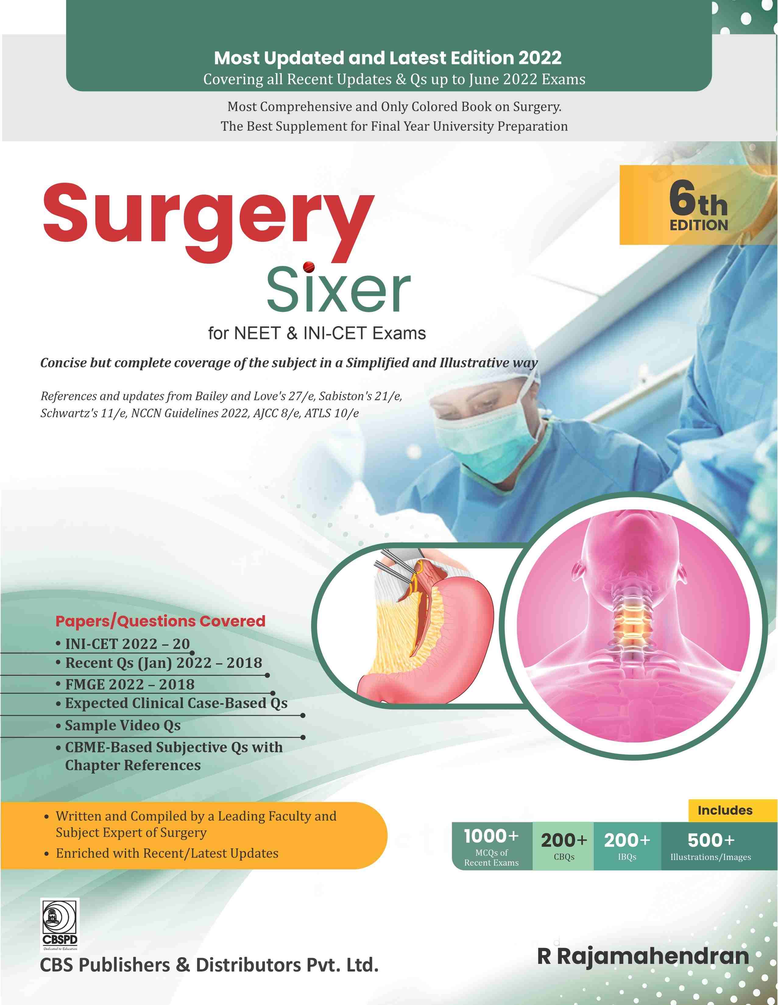 SURGERY SIXER FOR NBE (PB 2023)- ISBN: 9789394525405