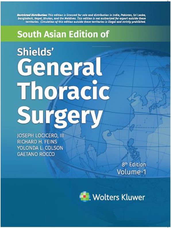 Shields' general thoracic surgery8版です